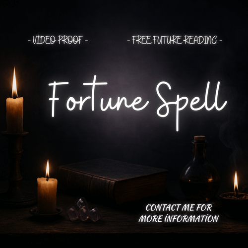 Handcrafted Good Fortune and Success Spell Jar for prosperity and positive energy