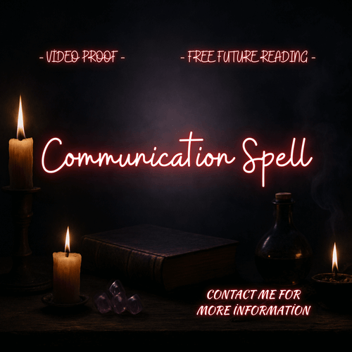 Contact Spell - Contact Me Spell - Contact Now personalized communication ritual designed to reopen contact and emotional clarity