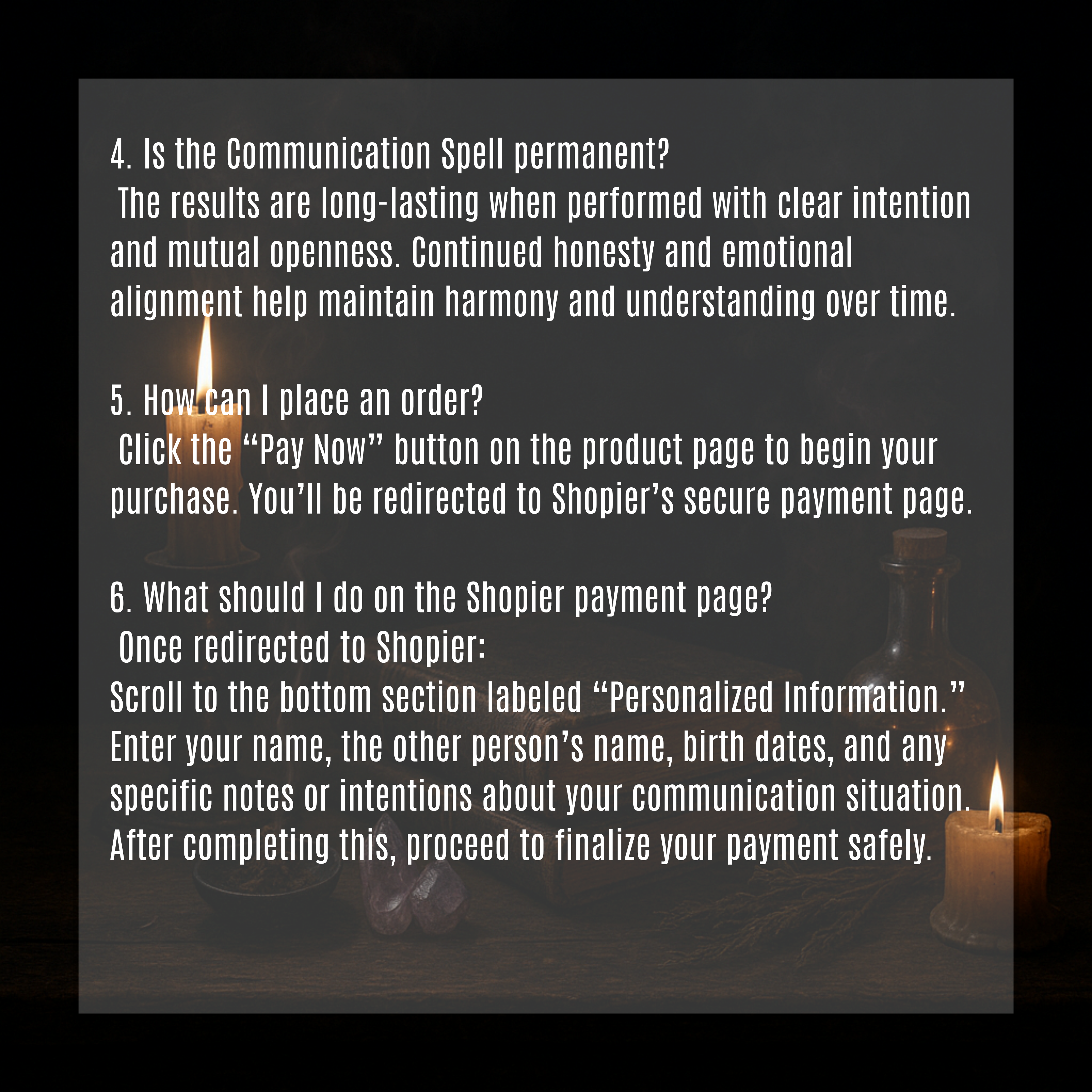 Personalized digital Communication Spell designed to strengthen emotional bonds