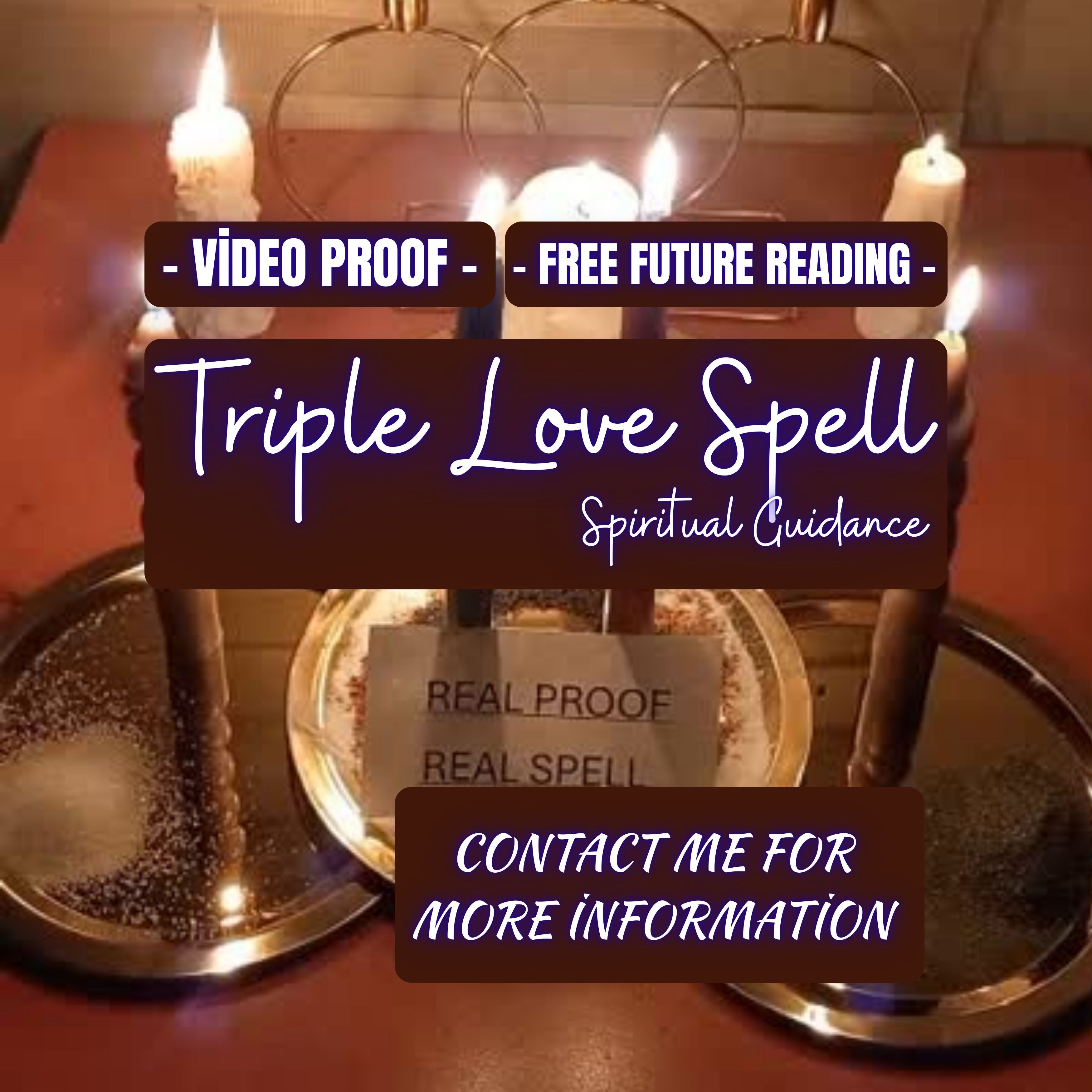 Obsession Love Spell - 3. Person Removal Spell - Contact spell